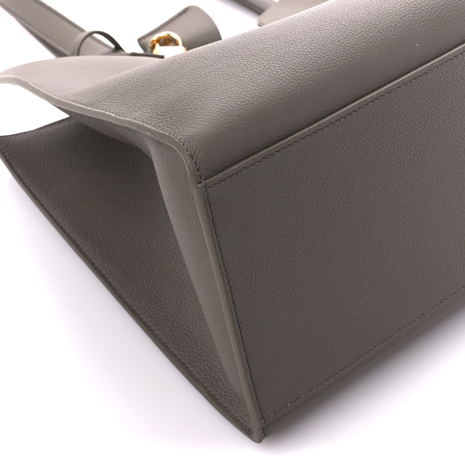 Celine Grained Calfskin Cabas 16 Bag Smokey Taupe 8 of 9