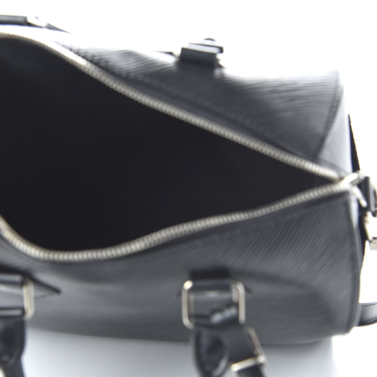 Louis Vuitton Epi Speedy Bandouliere 25 Black 6 of 10