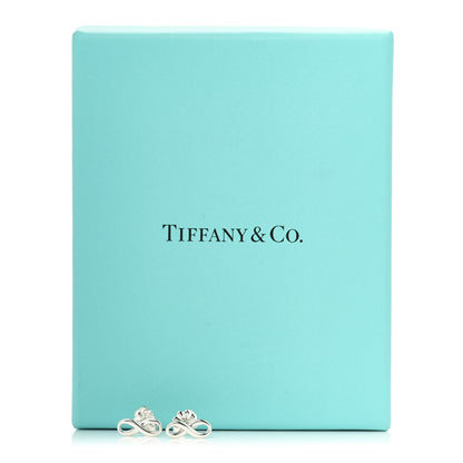 Tiffany Sterling Silver Infinity Earrings 5 of 5