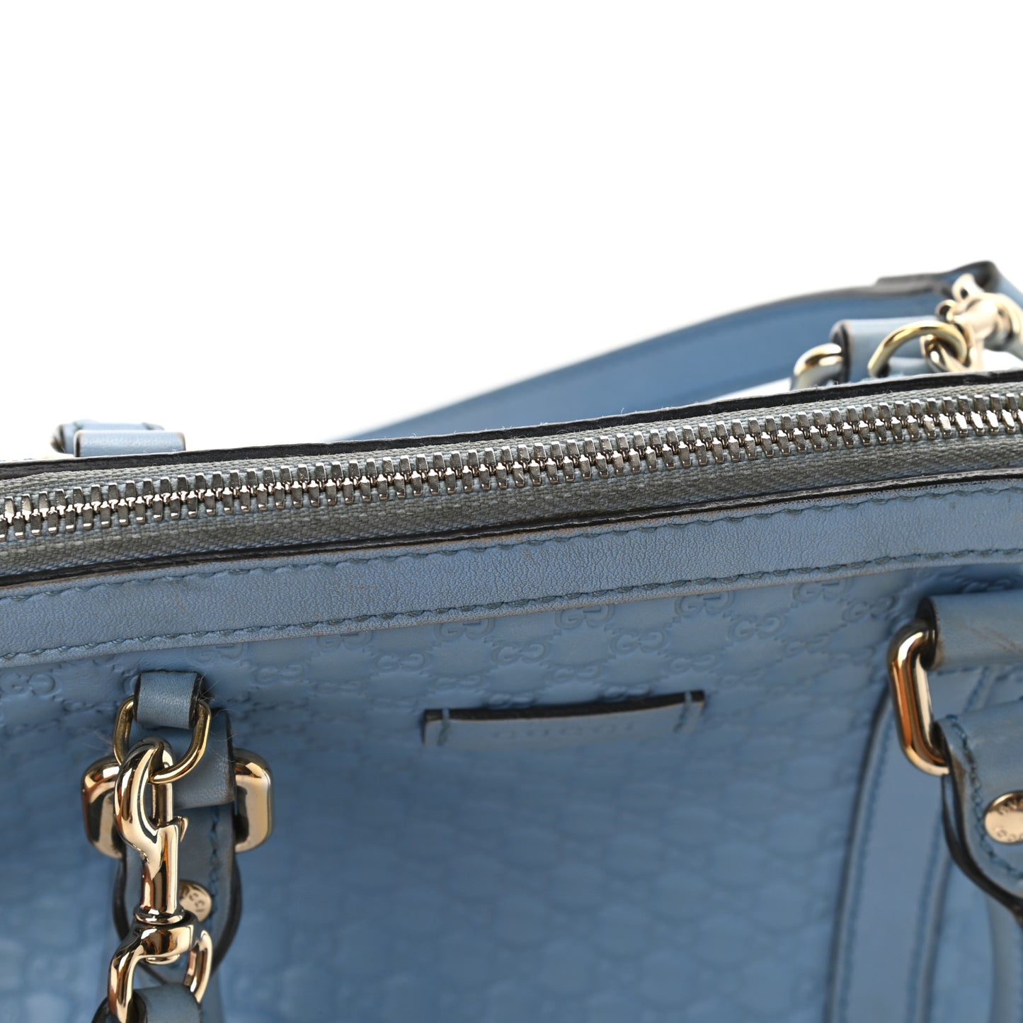 Microguccissima Mini Dome Bag Mineral Blue