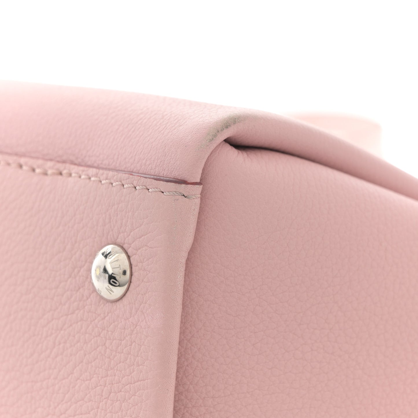Calfskin Lockmeto Rose Poudre