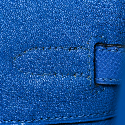 Hermes Courchevel Birkin 35 Bleu France 21 of 66