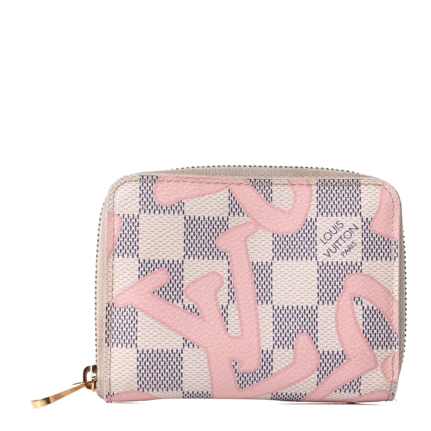 Louis Vuitton Damier Azur Tahitienne Zippy Coin Purse 1 of 4