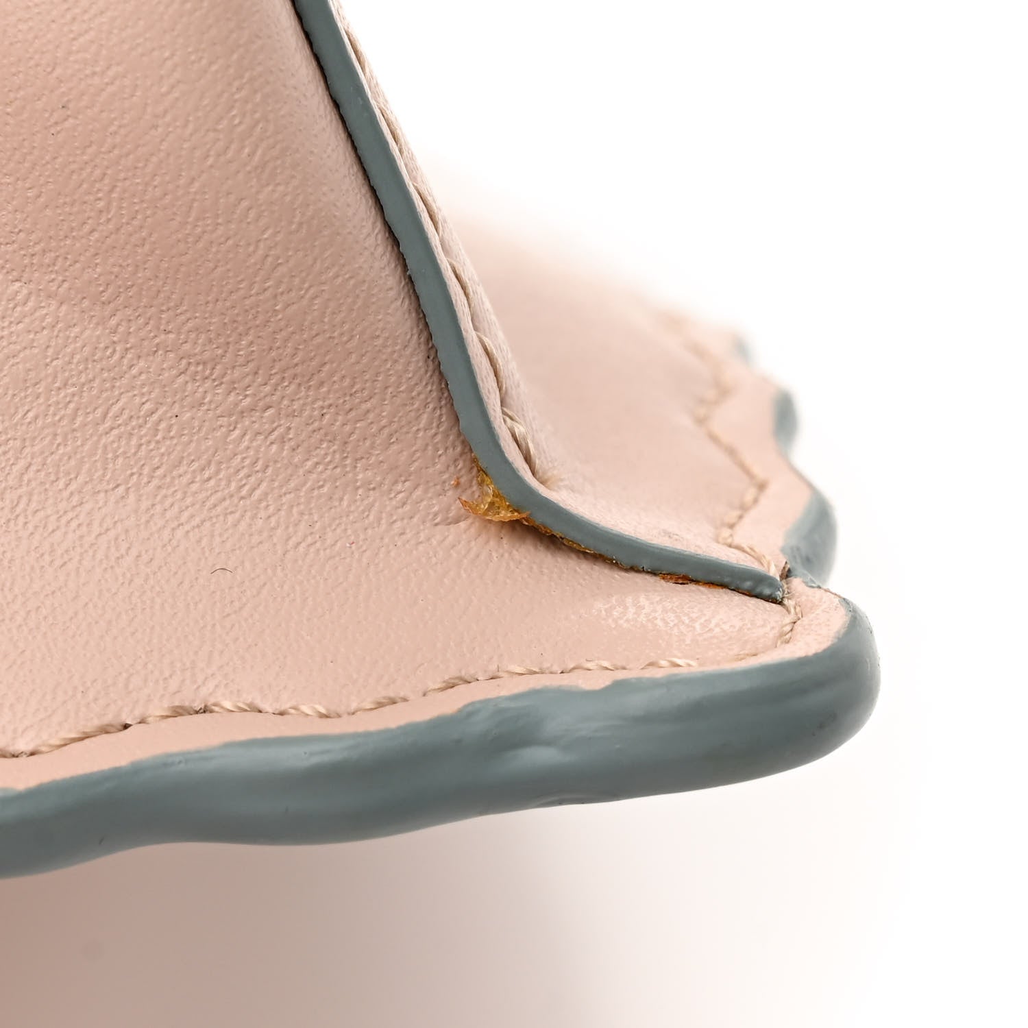 Fendi Vitello Liberty Scalloped Studded Kan I Shoulder Bag Plaster 15 of 16