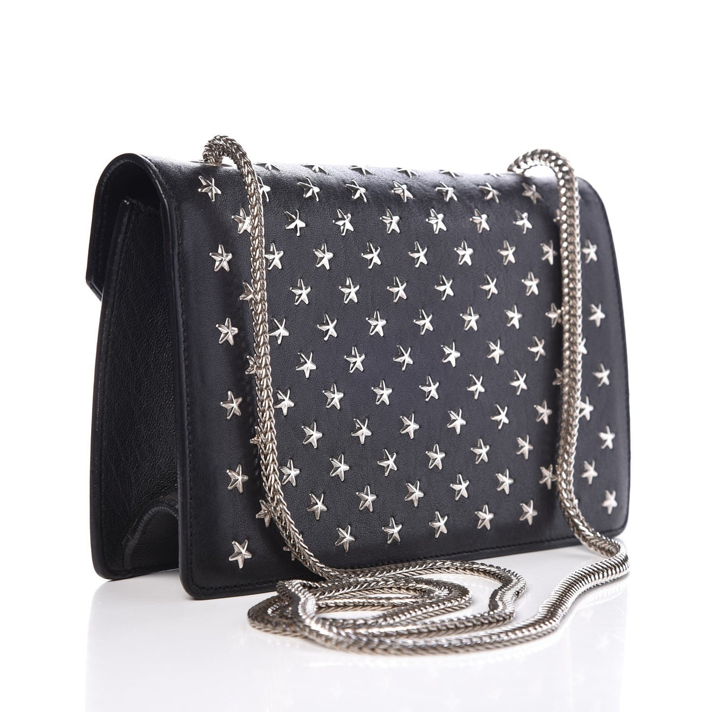Calfskin Star Studded Mini Betty Black