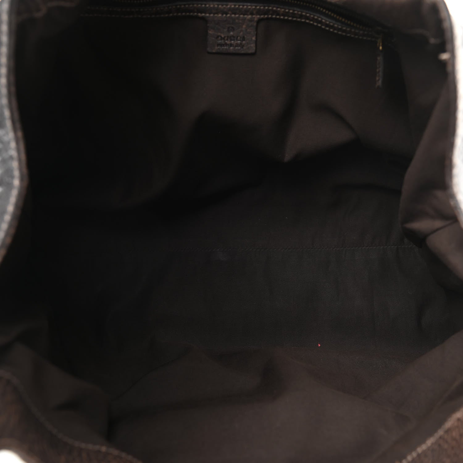 Gucci Guccissima Large New Pelham Shoulder Bag Dark Brown 6 of 15