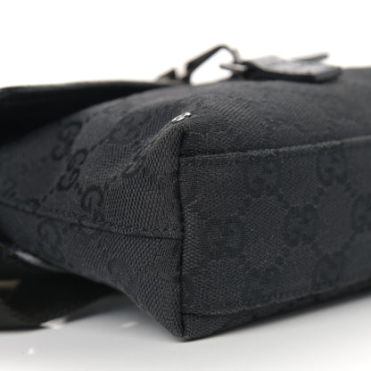 Gucci GG Monogram Web Flight Belt Bag Black 8 of 10