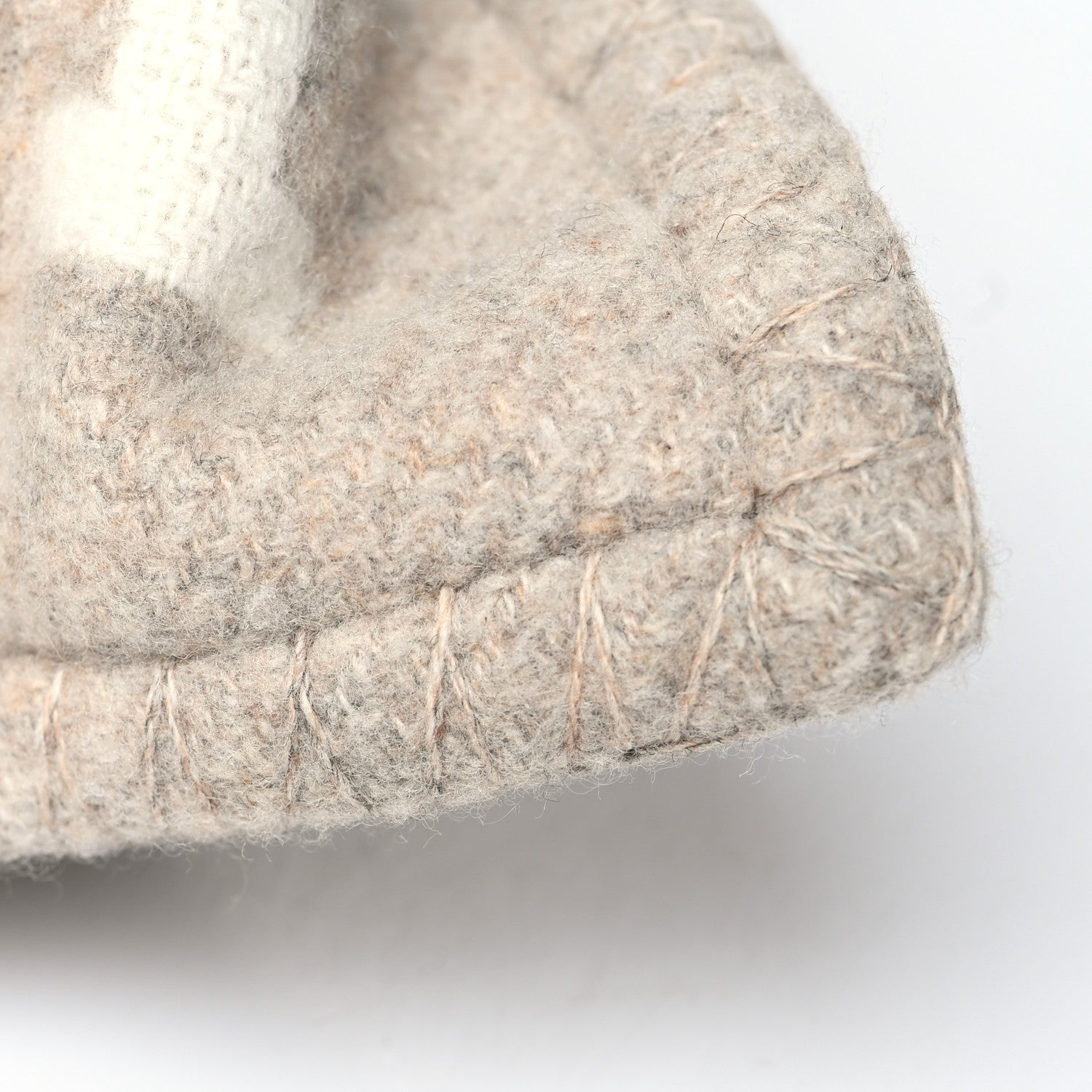 Hermes Wool Cashmere Avalon III Pillow PM Coco Camomille 4 of 4