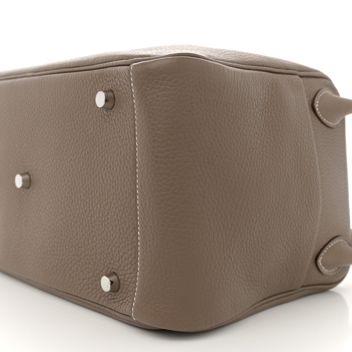 Hermes Taurillon Clemence Lindy 30 Etoupe 10 of 10