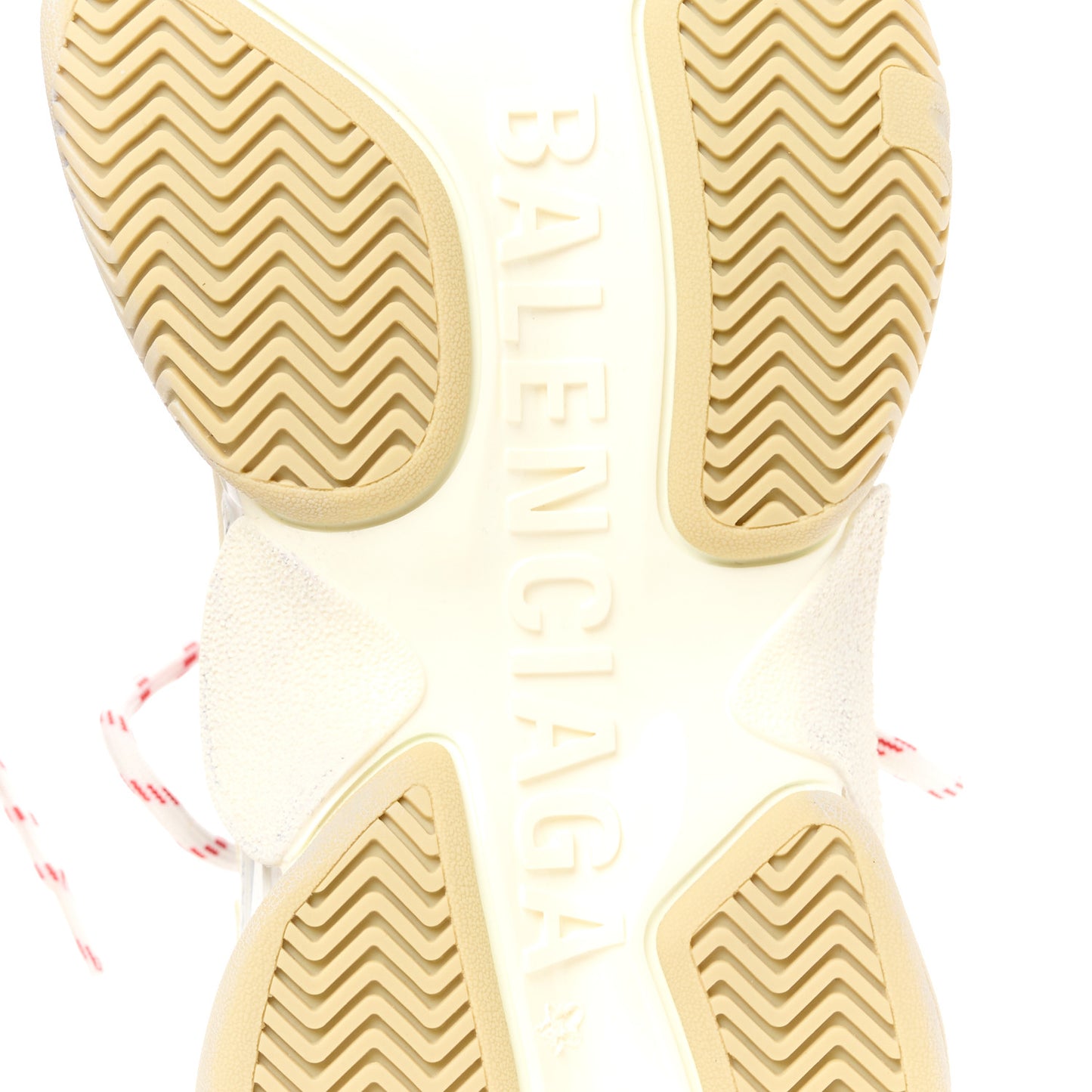 Fabric Mesh Womens Triple S Mule Sneakers 40 Grey Red