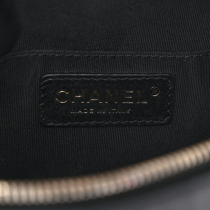 Chanel Lambskin Quilted Waist Bag Fanny Pack Black 6 of 11