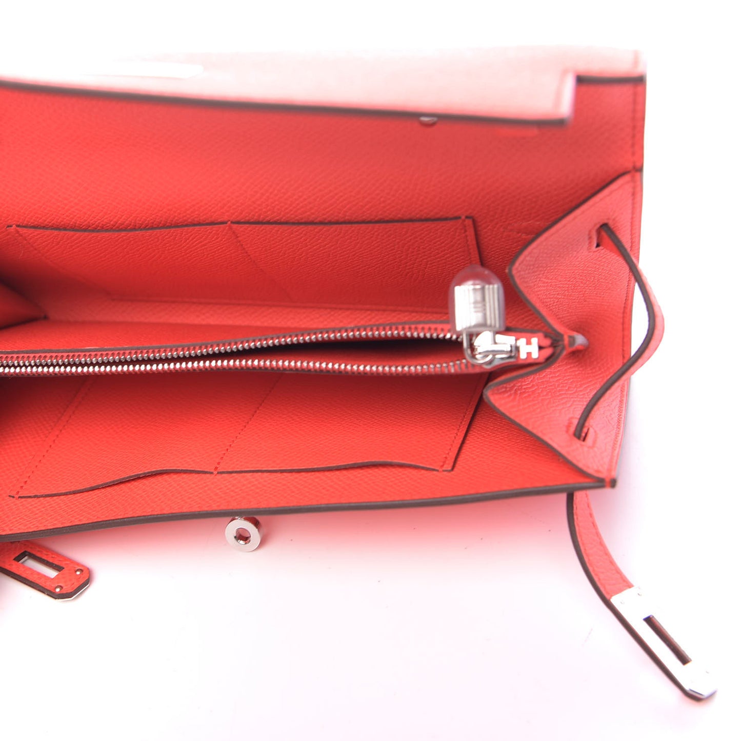 Epsom Kelly Wallet To Go Rose Texas