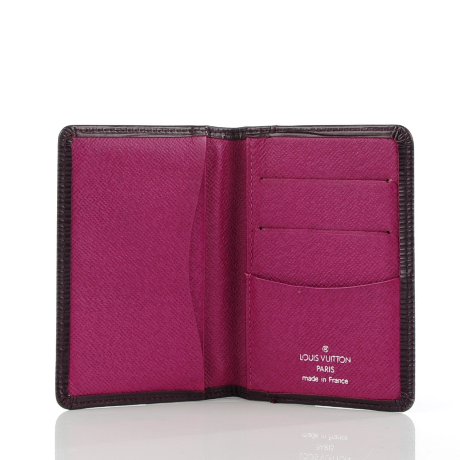 Louis Vuitton Epi Pocket Organizer Cassis 5 of 7
