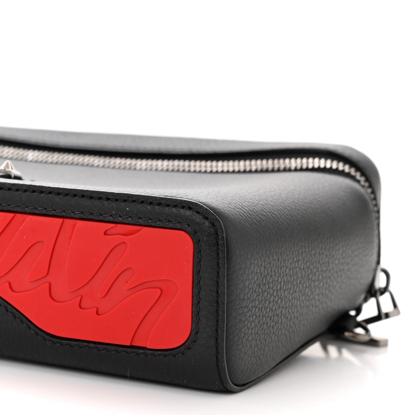 Calfskin Kypipouch Small Top Handle Messenger Bag Black