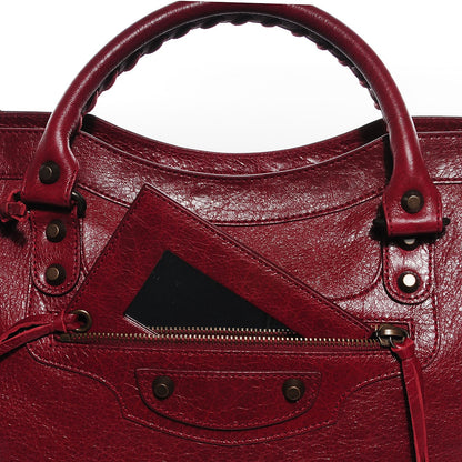 Balenciaga Agneau Classic Hardware City Rouge Cerise 12 of 14