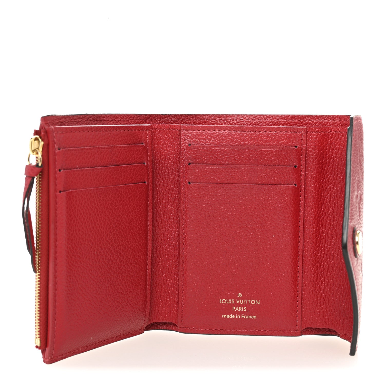 Louis Vuitton Empreinte Victorine Wallet Scarlet 5 of 7