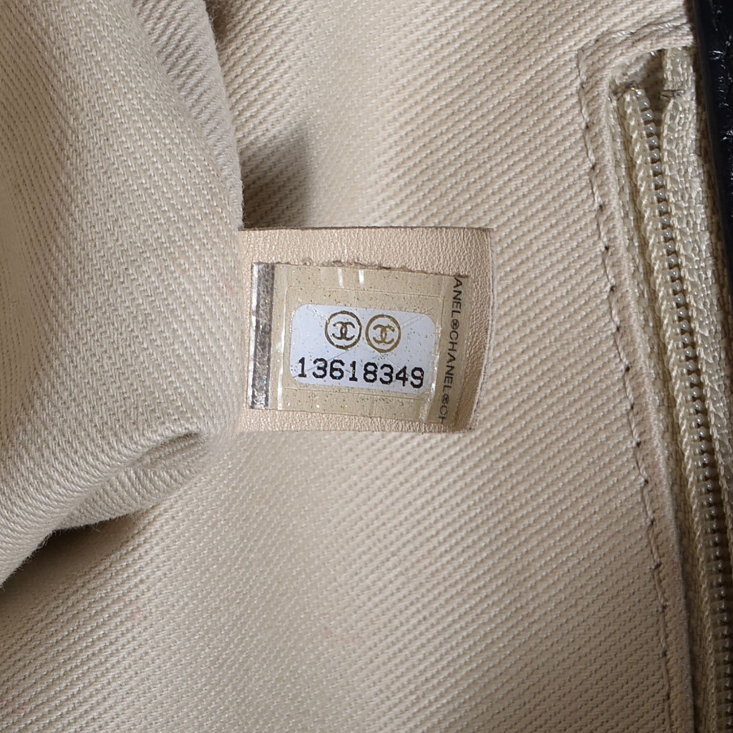 Chanel Glazed Goatskin Double Stitch Maxi Flap Black 7 of 7