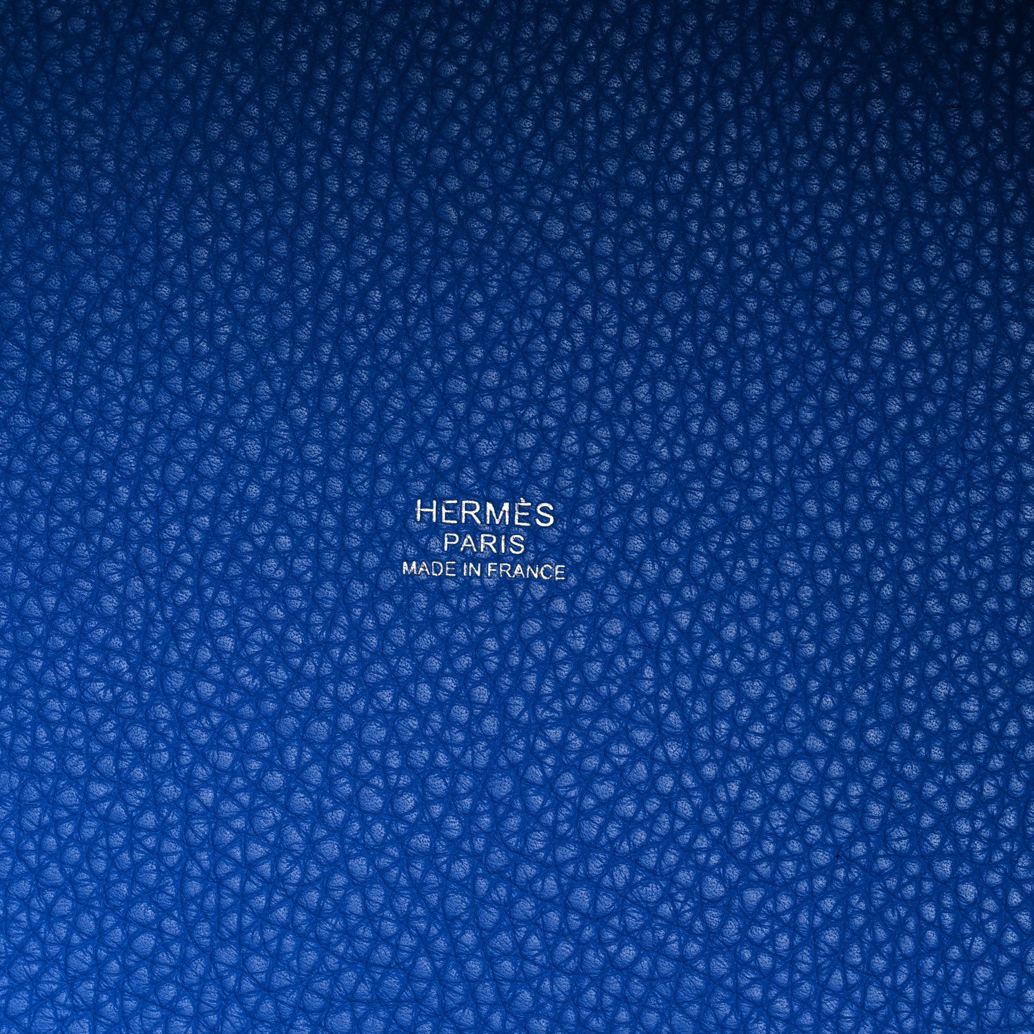 Hermes Taurillon Clemence Picotin Lock 22 MM Bleu Hydra 6 of 11