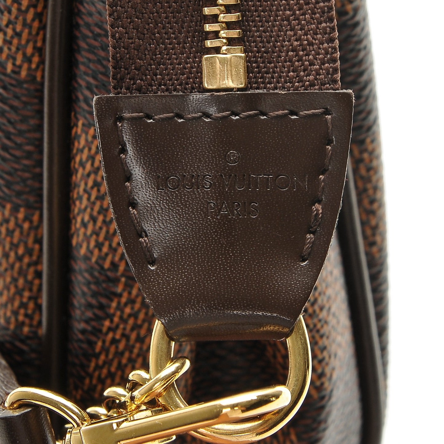 Damier Ebene Eva Clutch