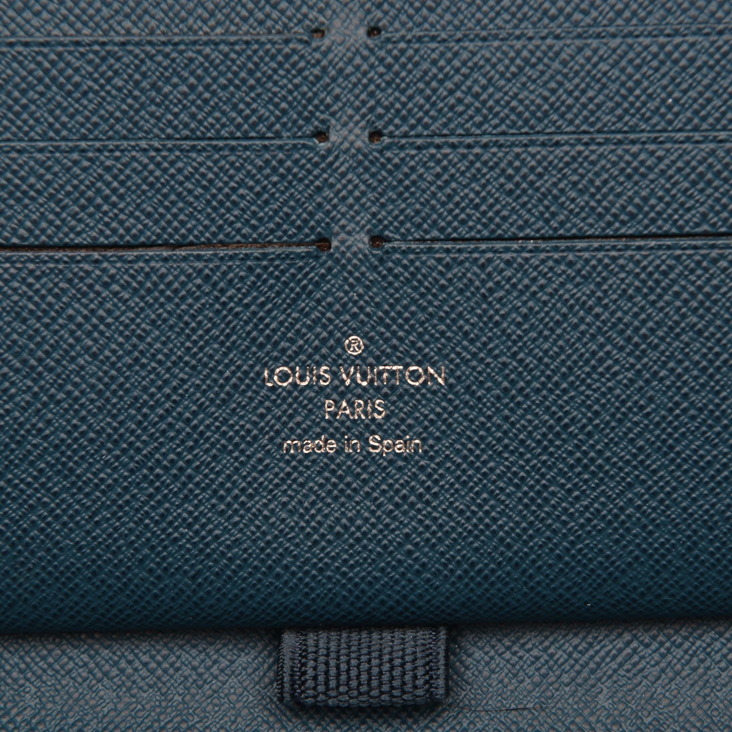 Epi Zippy Organizer Wallet Cyan