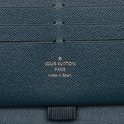 Louis Vuitton Epi Zippy Organizer Wallet Cyan 6 of 8