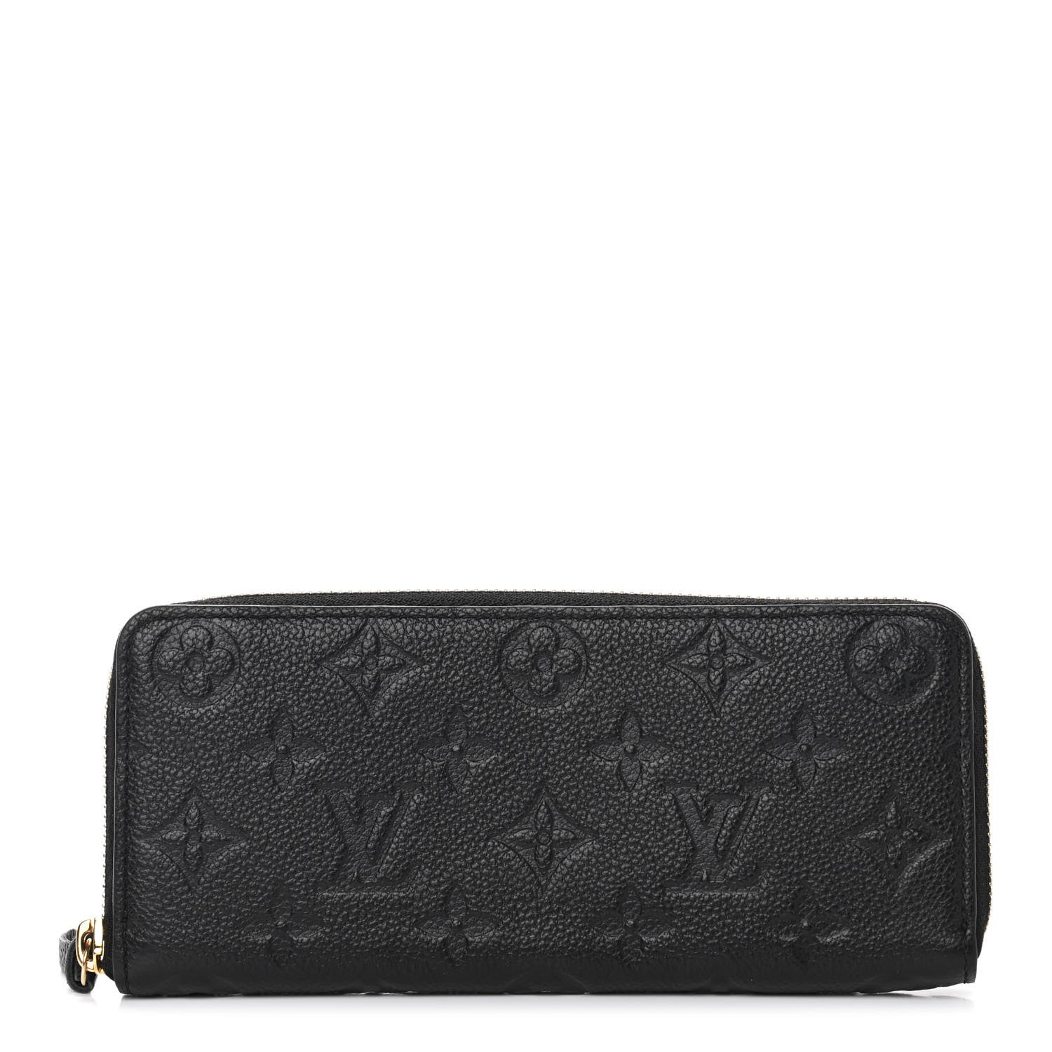 Louis Vuitton Empreinte Clemence Wallet Black 1 of 4