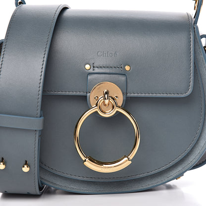 Chloe Calfskin Small Tess Bag Cloudy Blue 10 of 10