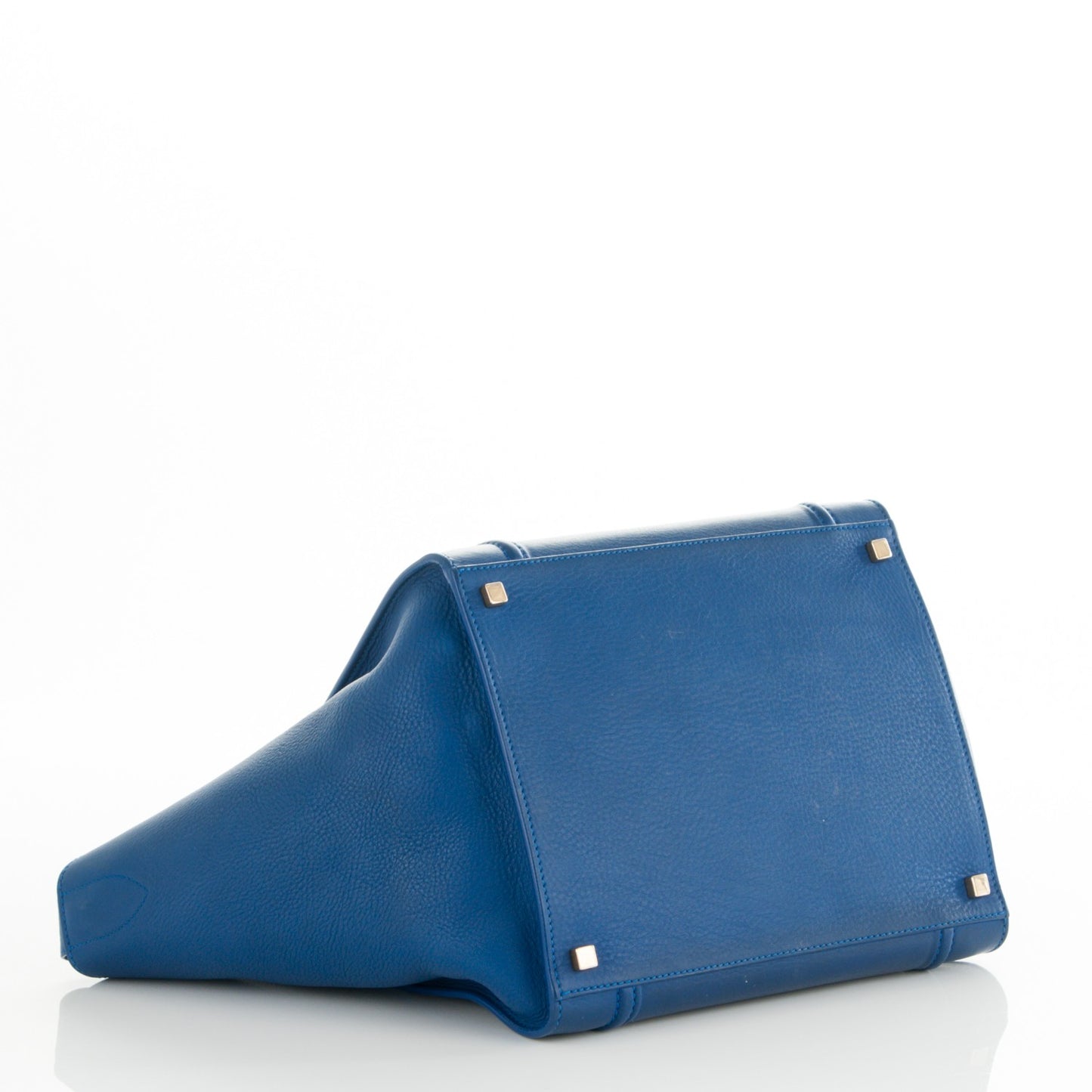 Supple Calfskin Medium Phantom Luggage Royal Blue