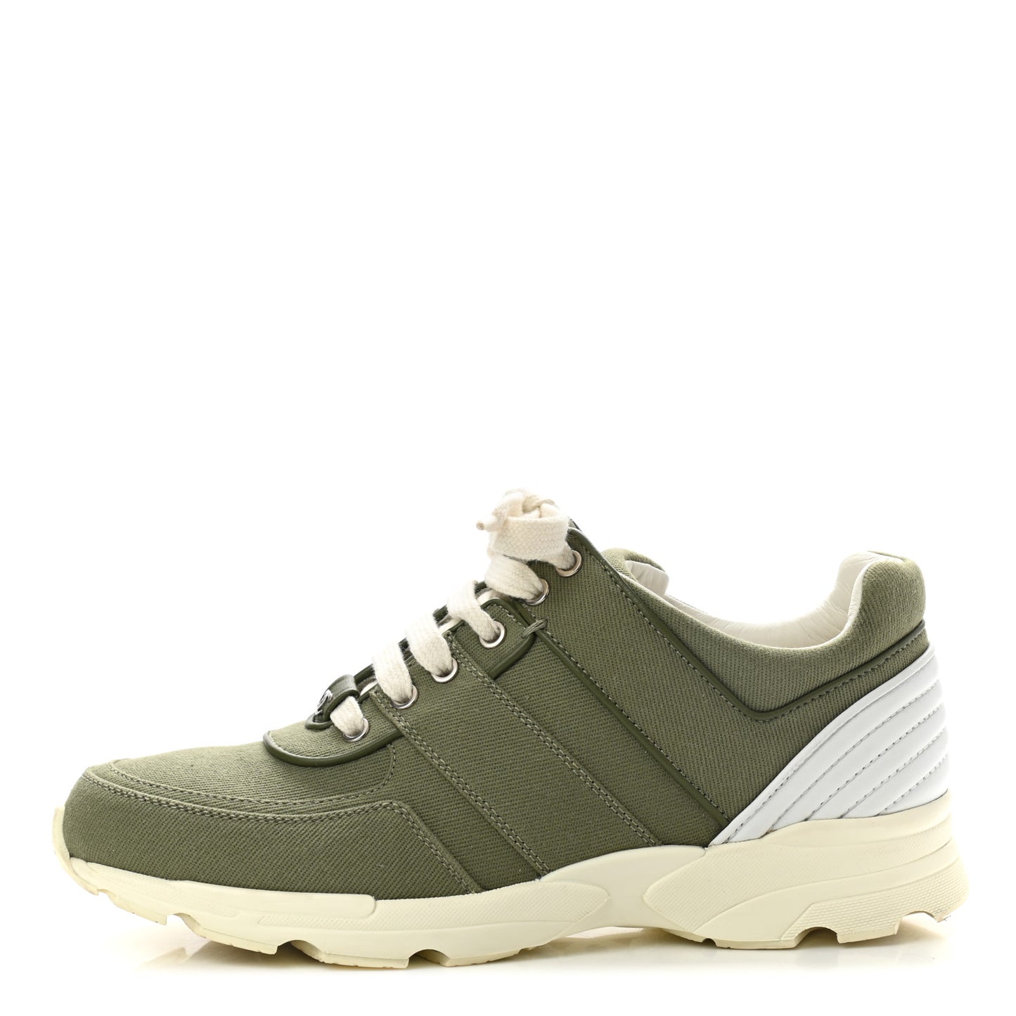 Canvas Womens Sneakers 39 Green