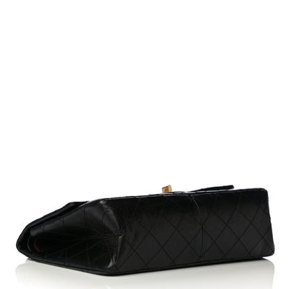 Chanel Aged Calfskin Quilted 2.55 Reissue 226 Flap Black 3 of 17