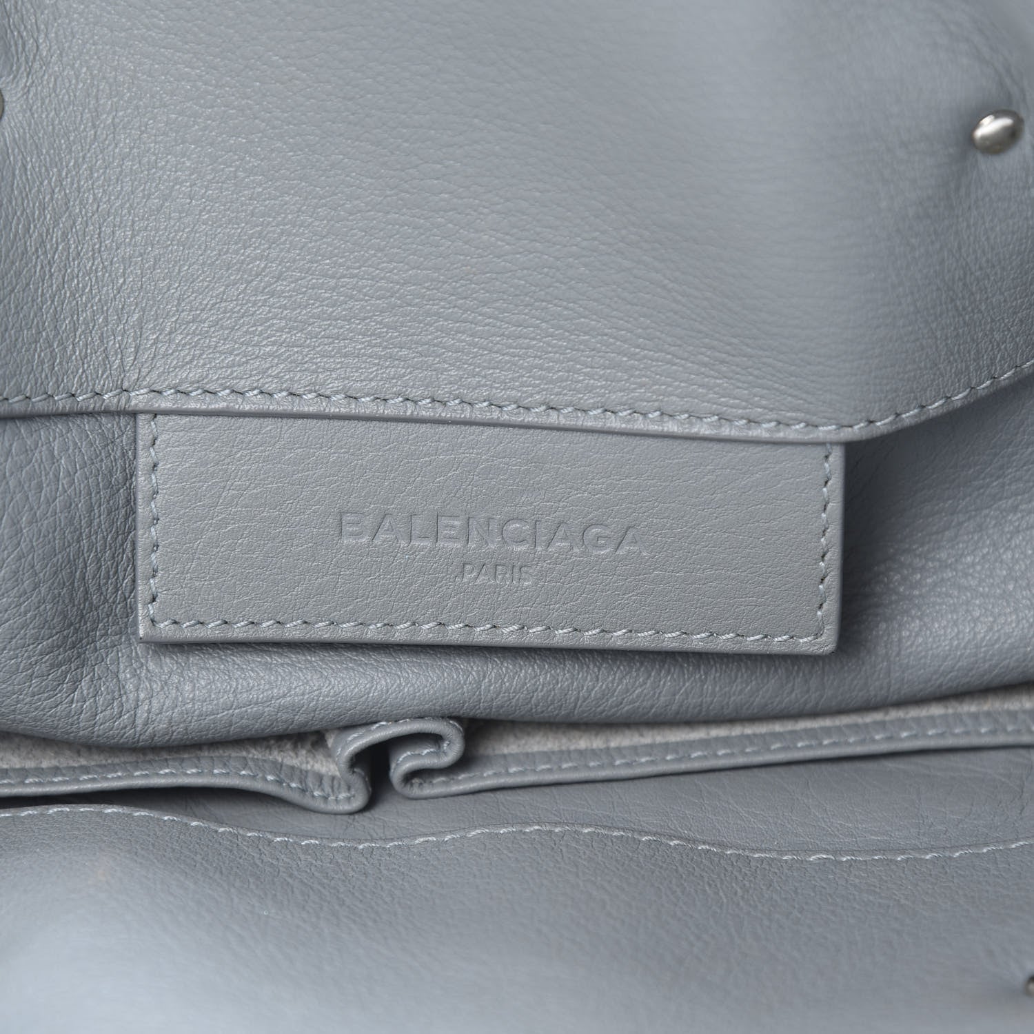 Balenciaga Veau Papier A4 Zip Around Tote Grey 6 of 19