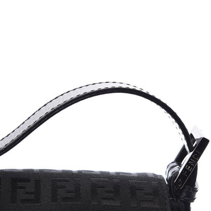 Fendi Zucchino Mama Baguette Black 10 of 15