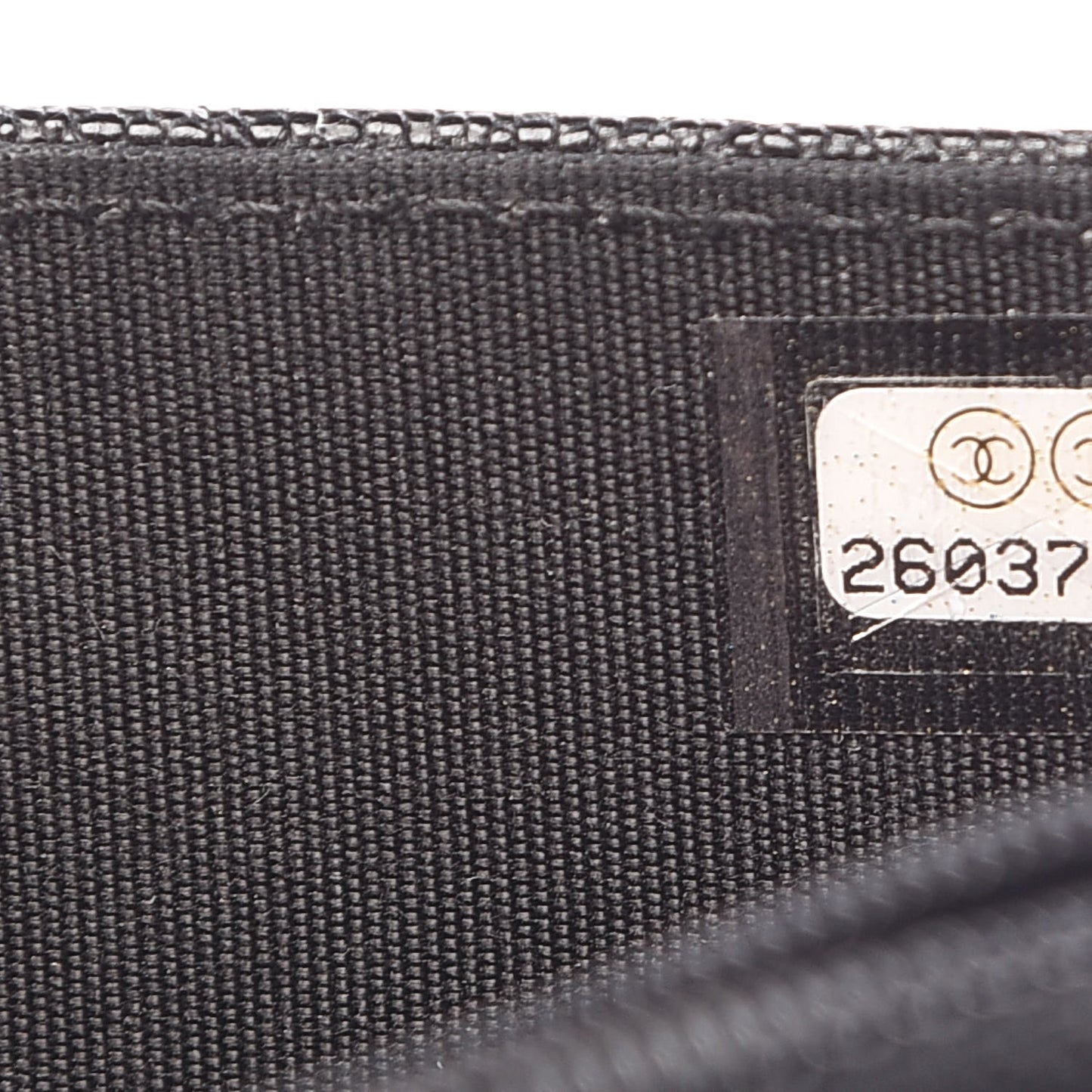 Caviar Quilted Boy Square Wallet on Chain WOC Black