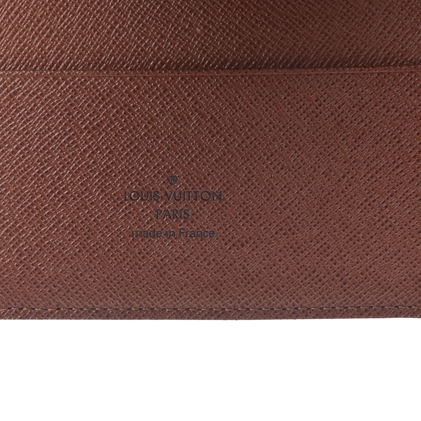 Monogram Large Ring Agenda Cover