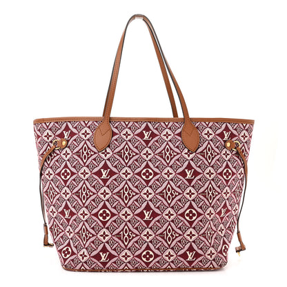 Louis Vuitton Jacquard Since 1854 Neverfull MM Bordeaux 1 of 11