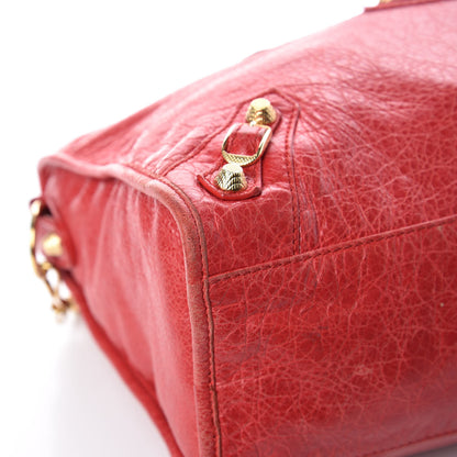 Balenciaga Agneau Giant 12 Gold Hardware City Rouge Cardinal 12 of 15