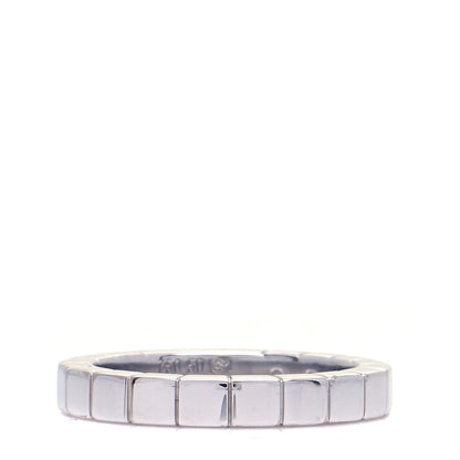 Cartier 18K White Gold Lanieres Ring 50 5.25 3 of 5