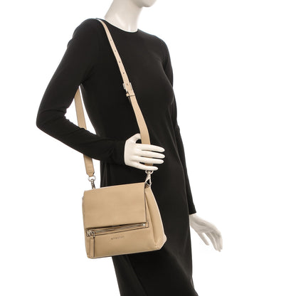 Givenchy Calfskin Small Pandora Pure Flap Bag Sand 2 of 7