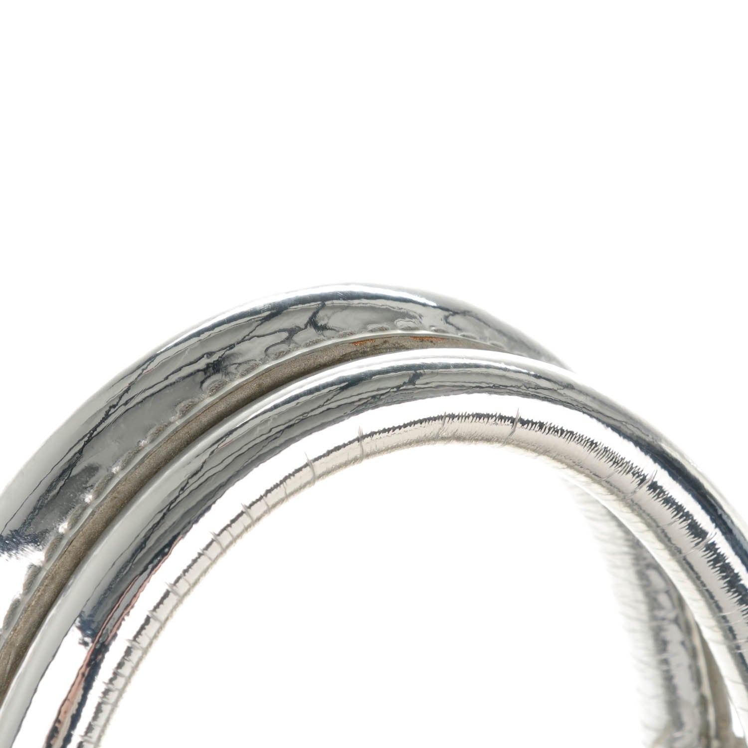 Louis Vuitton Monogram Miroir Alma GM XL Silver 4 of 10