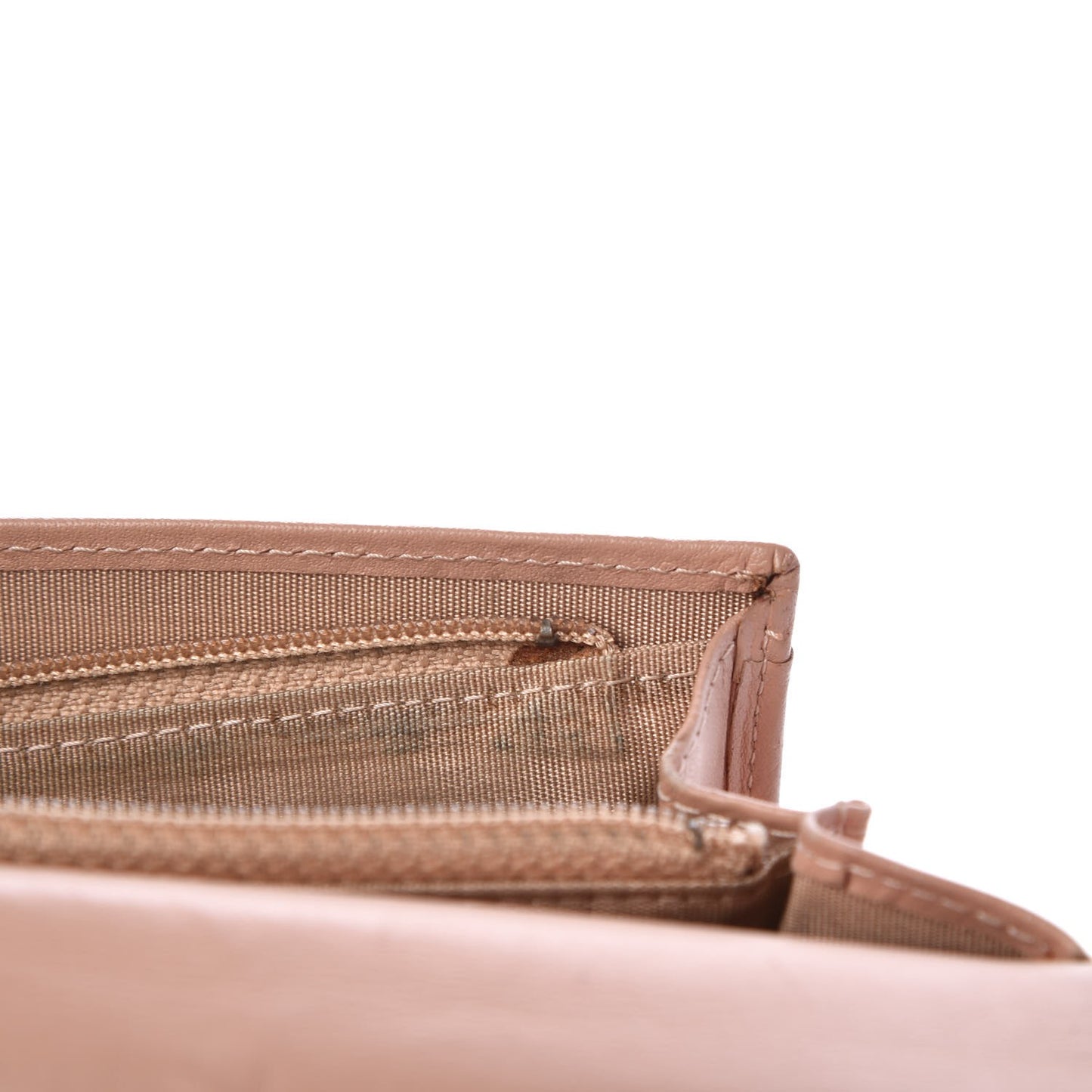 Caviar Timeless CC Yen Wallet Beige