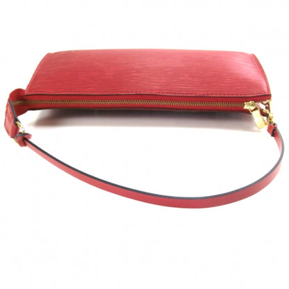 Louis Vuitton Epi Pochette Accessories Bag Rouge 9 of 23