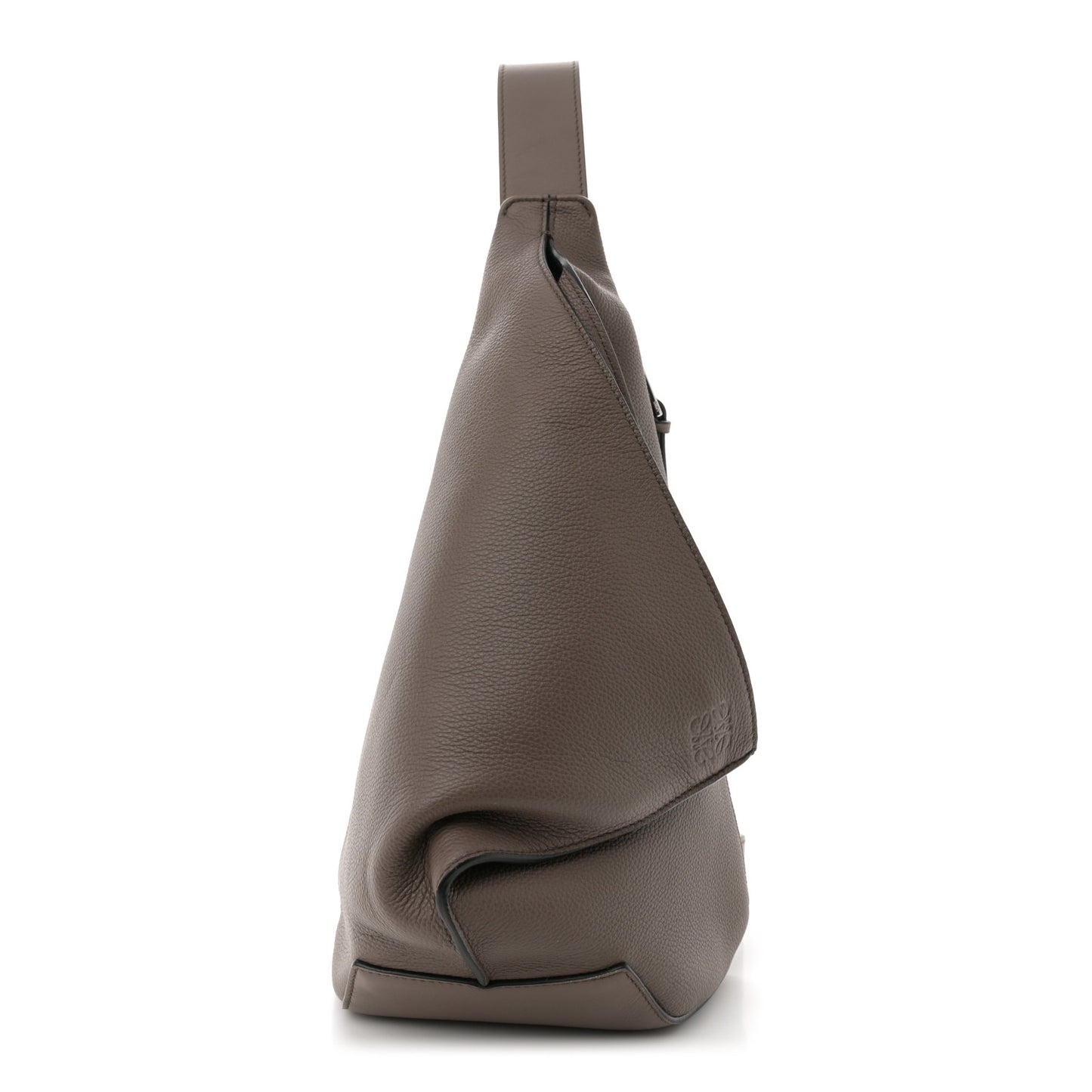 Soft Grained Calfskin Anton Sling Taupe
