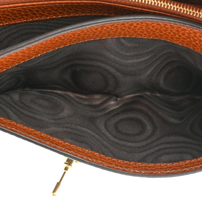 Gucci New Denim GG Monogram Jackie 1961 Chain Wallet Blue Tea Cuir 5 of 14