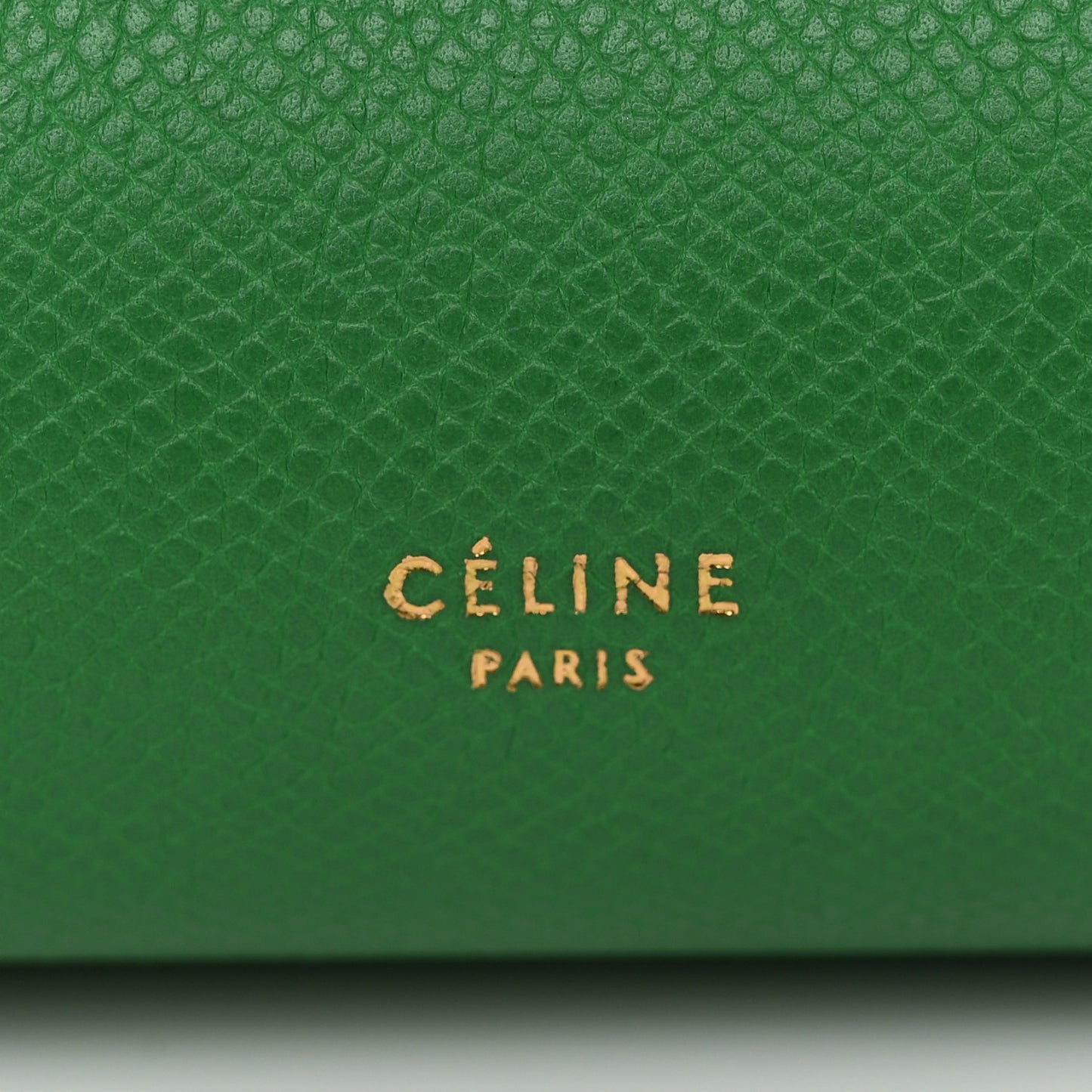 Grained Calfskin Mini Belt Bag Mint