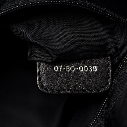 Christian Dior Nylon Cannage Shopper Tote Black 7 of 9