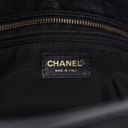 Chanel Caviar Quilted Petit Timeless Tote PTT Black 8 of 10