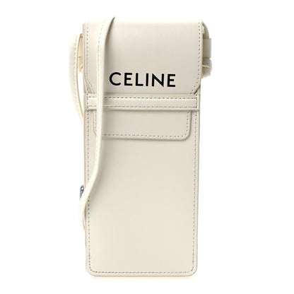 Celine Smooth Calfskin Sunglasses Pouch White 1 of 9
