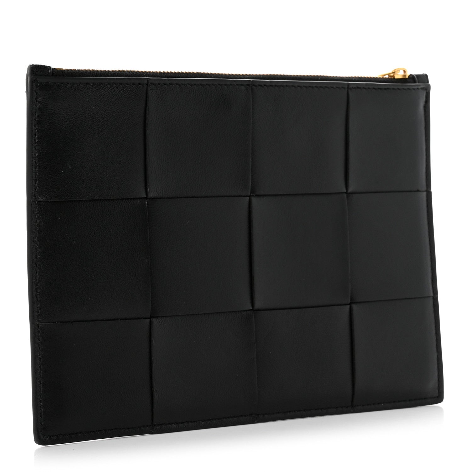 Bottega Veneta Nappa Maxi Intrecciato Medium Bill Pouch Black 3 of 11