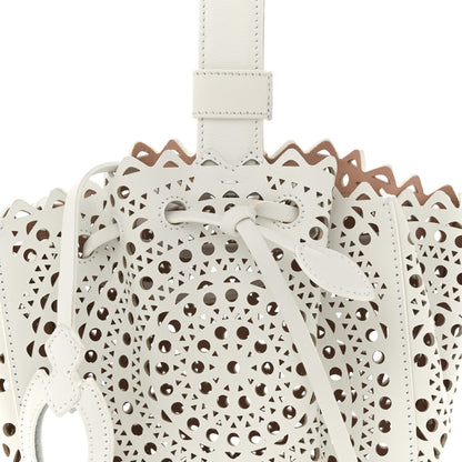 Alaia Lux Calfskin Vienne Rose-Marie 19 Bag White 7 of 11