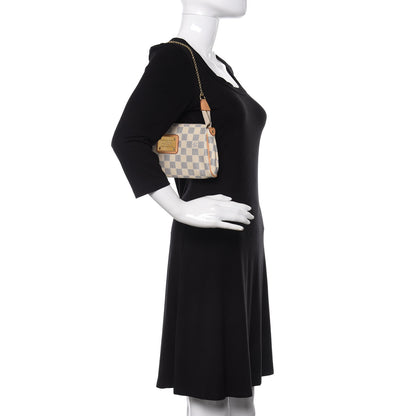 Louis Vuitton Damier Azur Eva Clutch 2 of 10
